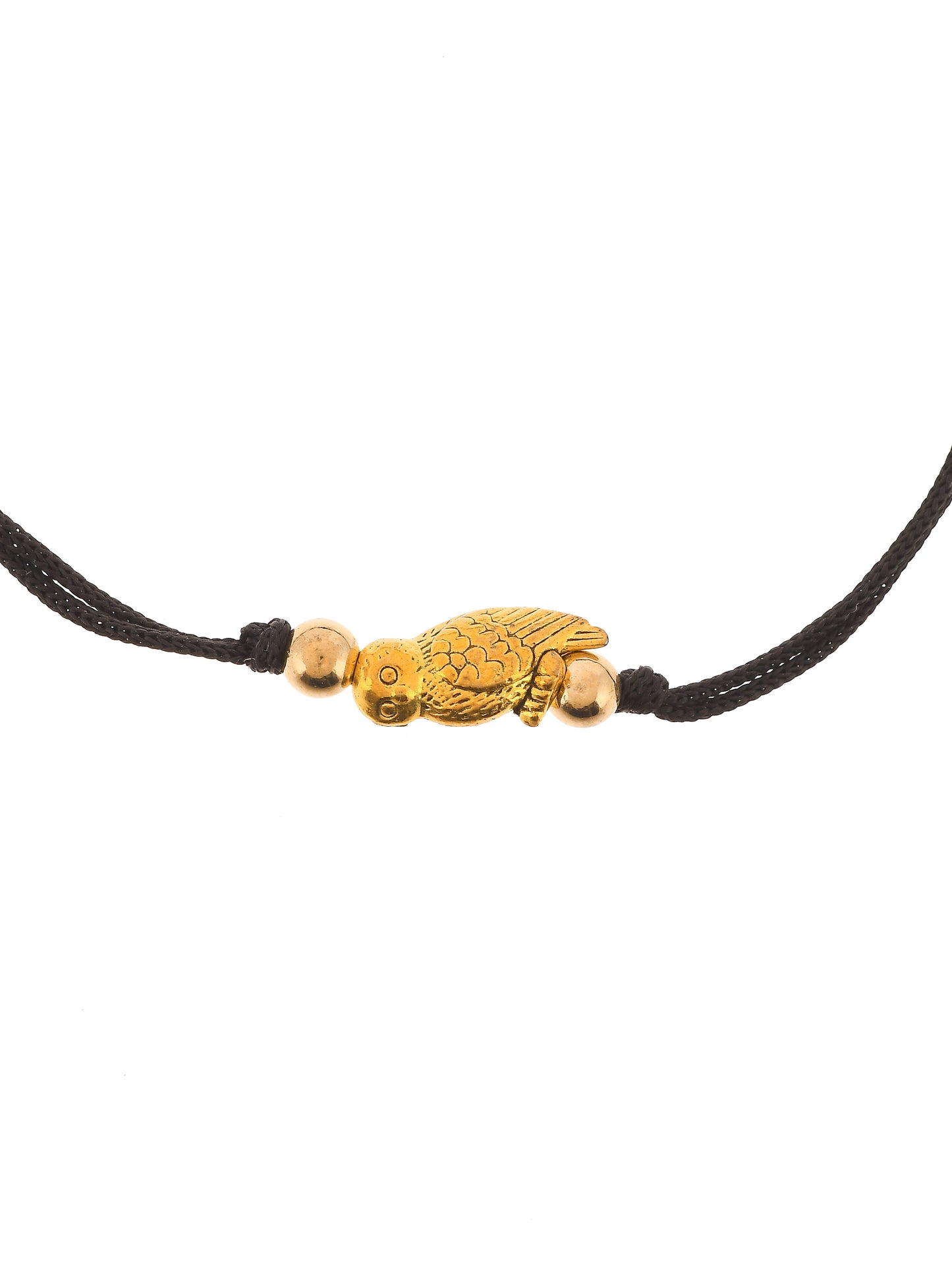 Gold Plated Charm Thread Anklet