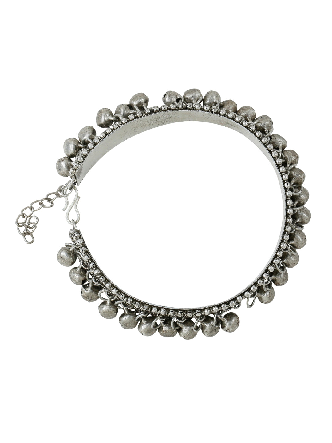 Silver Ghungharu Beads Bracelets