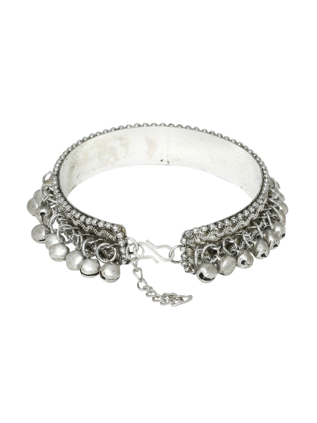 Silver Ghungharu Beads Bracelets