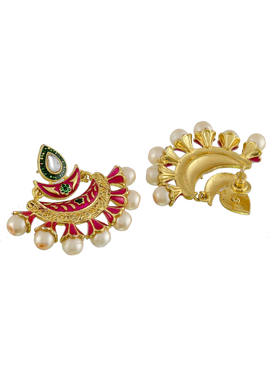 Minakari Chaandbali Earrings