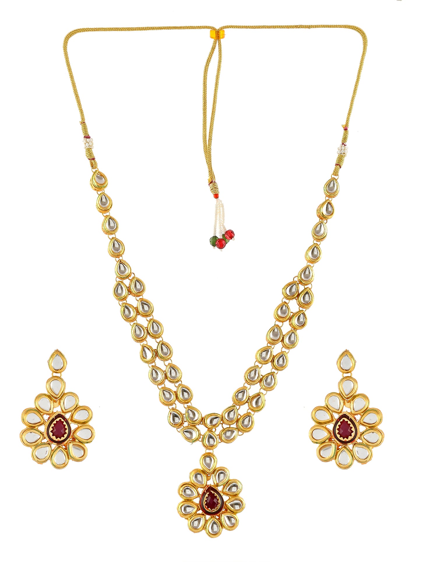 Kundan Meena Designer Traditional Necklace Sets