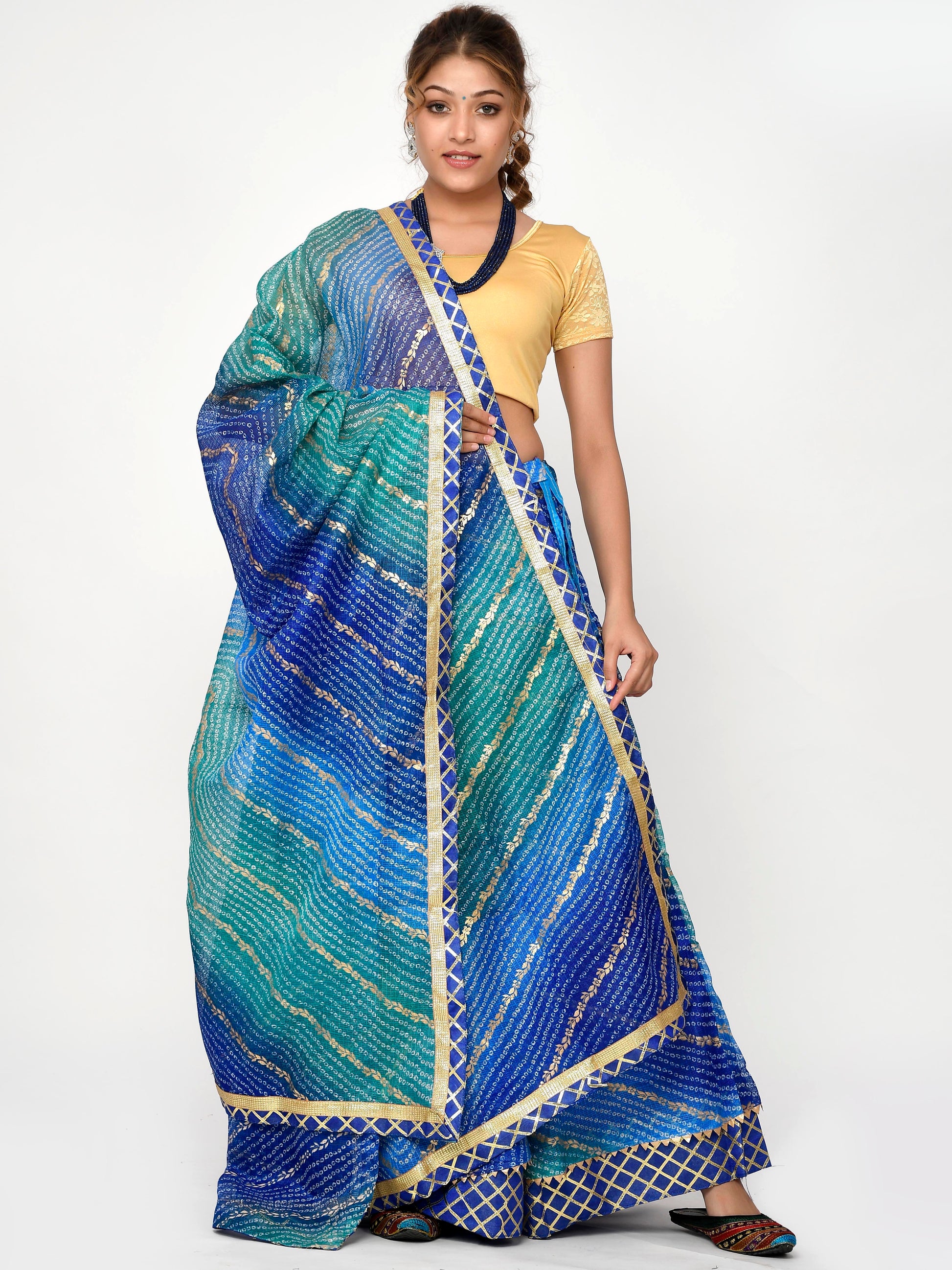 Omaja Kota Doriya Lehanga With Dupatta And Unstitched Blouse