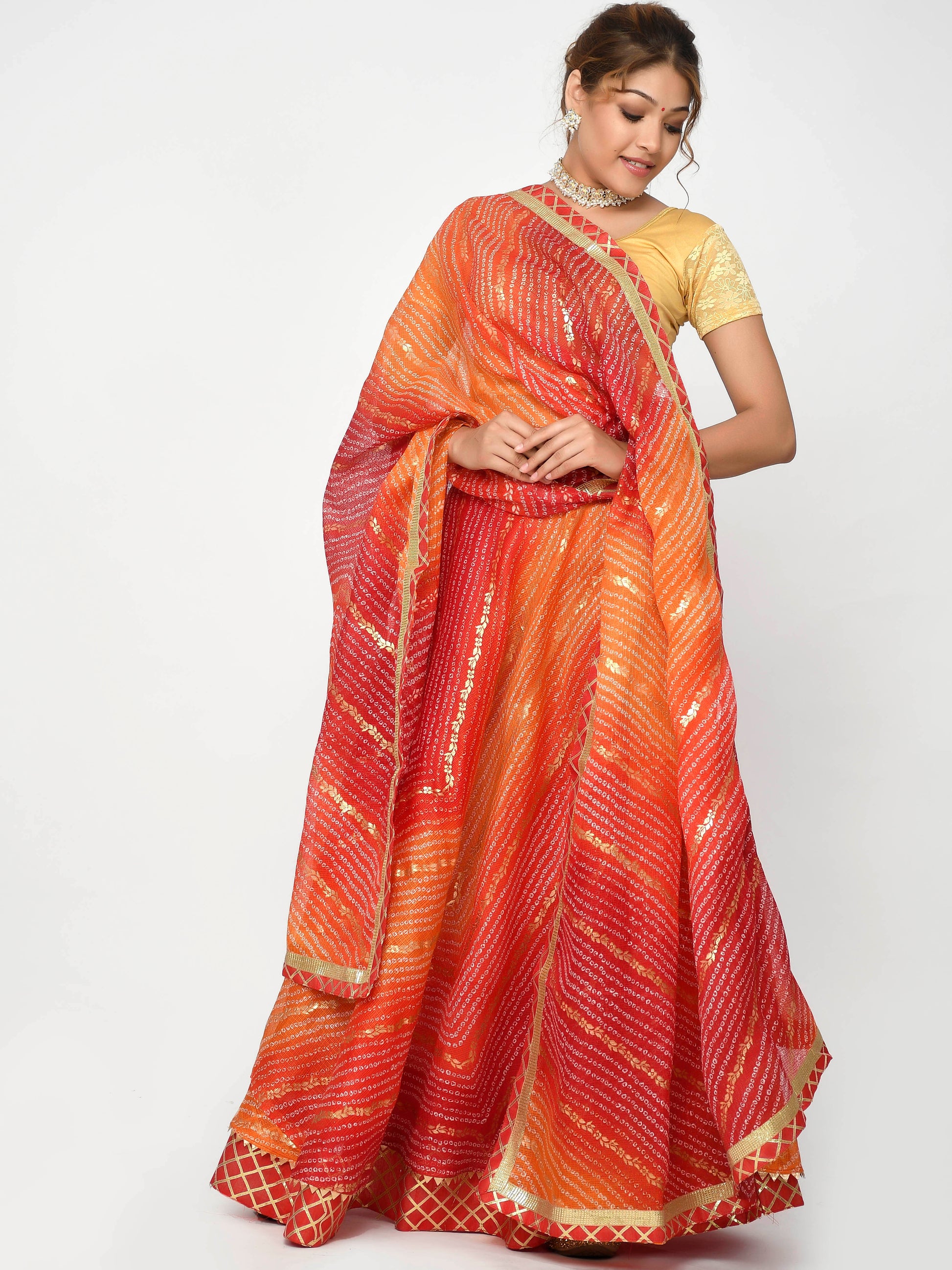 Ranya Kota Doriya Lehanga With Dupatta And Unstitched Blouse