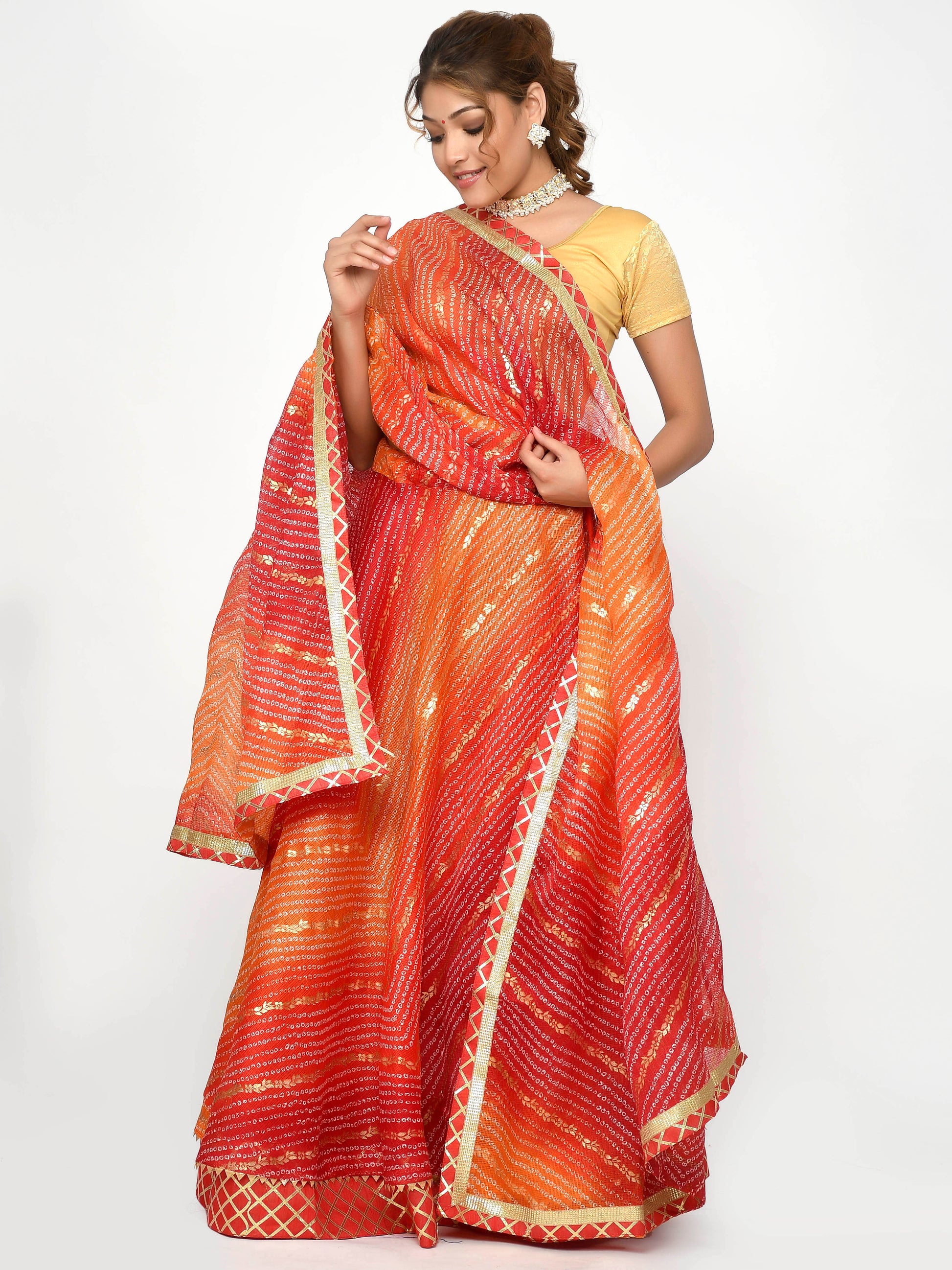 Ranya Kota Doriya Lehanga With Dupatta And Unstitched Blouse