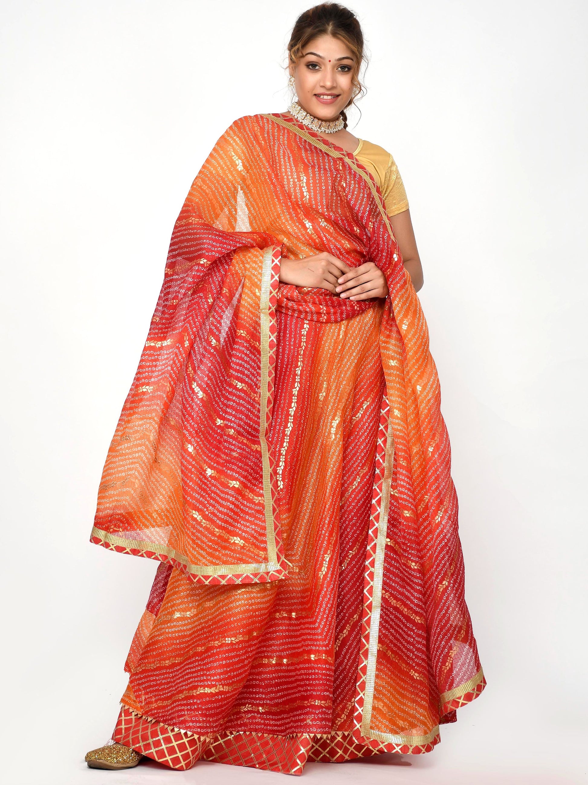 Ranya Kota Doriya Lehanga With Dupatta and Unstitched Blouse for Women Online