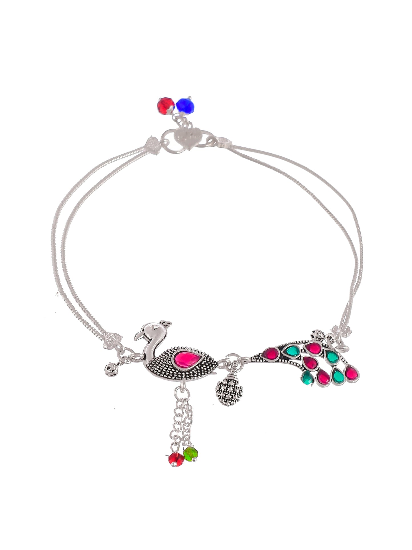 Traditional Peacock Anklet