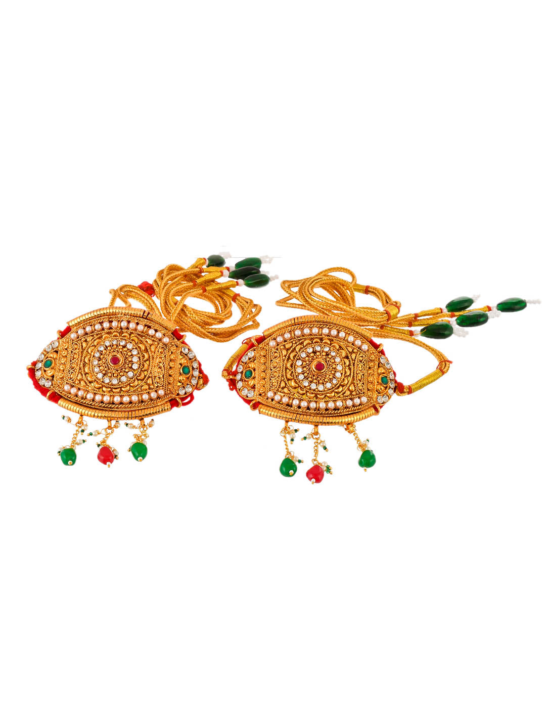 Flipkart.com - Buy ankush Rajputi Earing Brass Chandbali Earring Online at  Best Prices in India