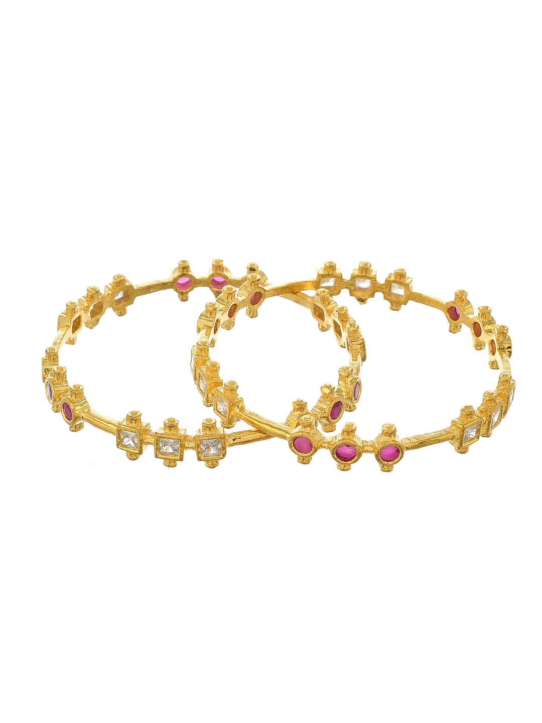 Gold Plated Handcrafted Bangles