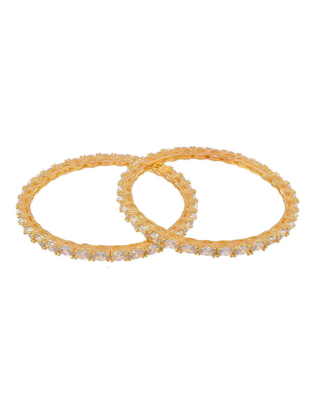 Gold Plated Handcrafted Ad Bangles