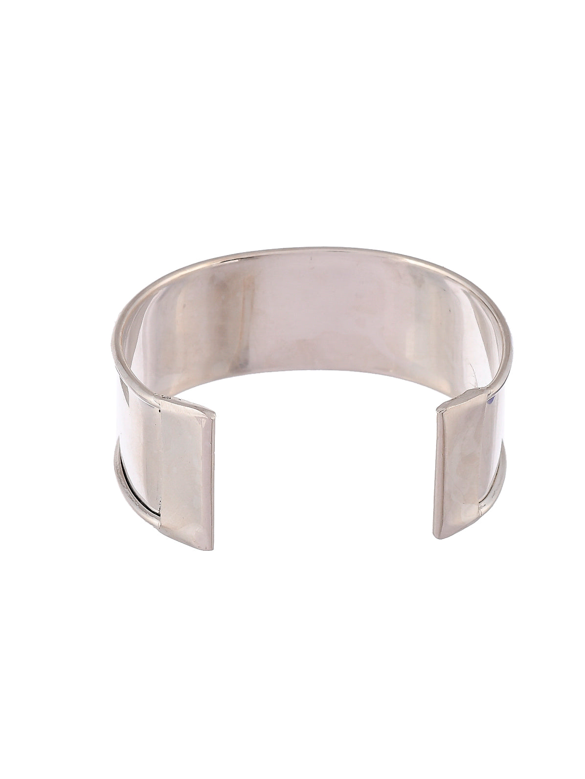 Handcuff Silver plated Plain Bracelet