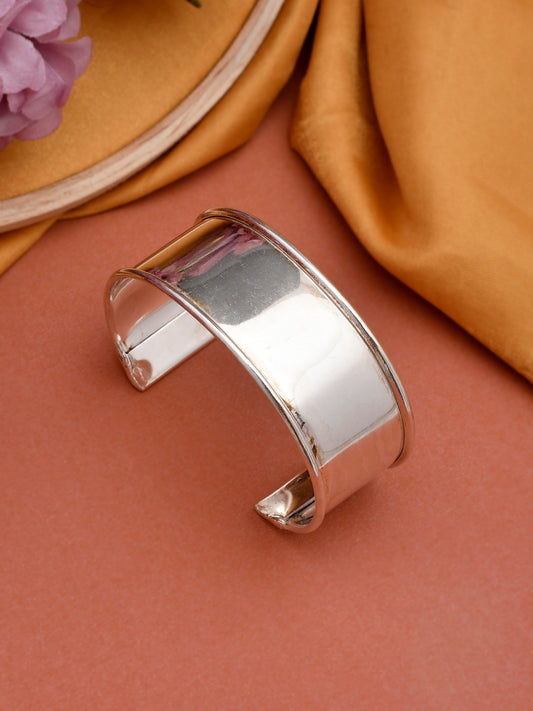 Handcuff Silver Plated Bracelets for Women Online
