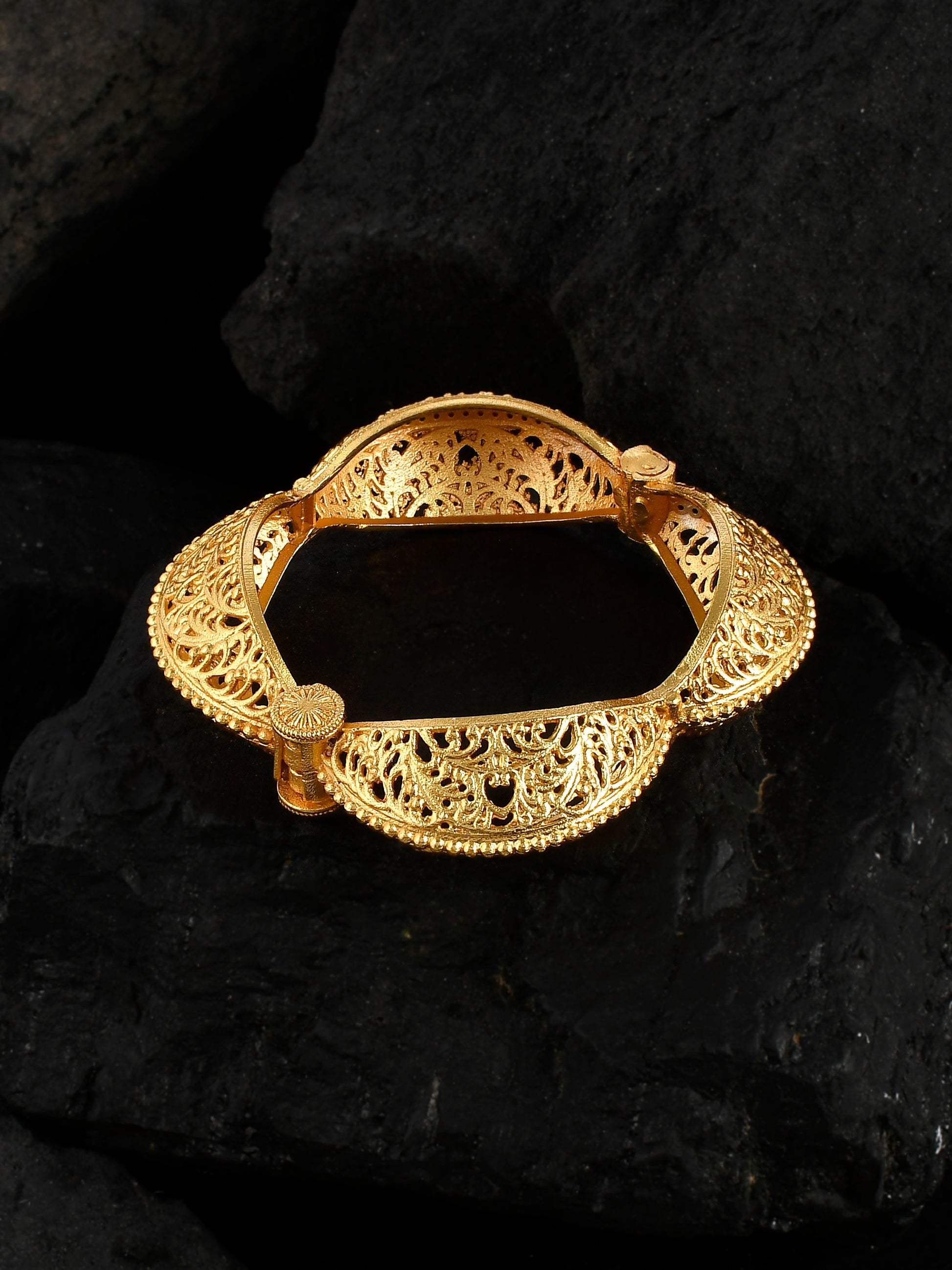 Cutwork Gold Plated Bracelets for Women Online