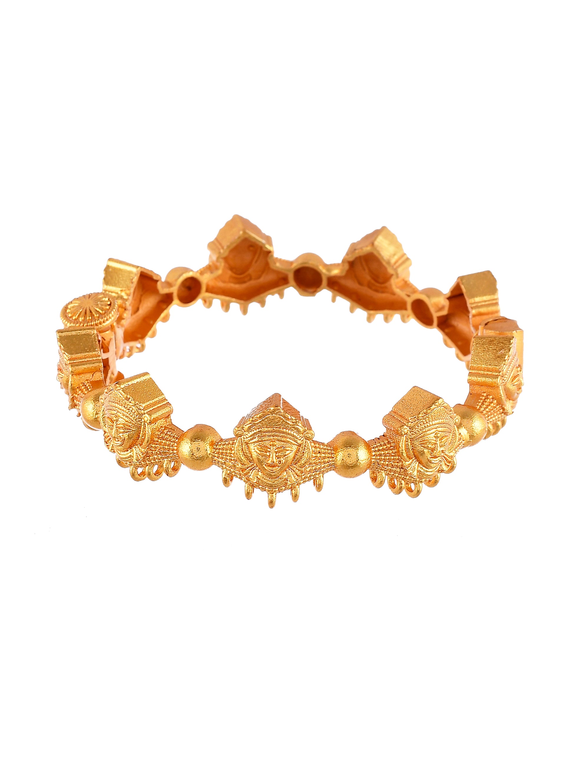 Gold plated Devi Shakti Temple Bracelet