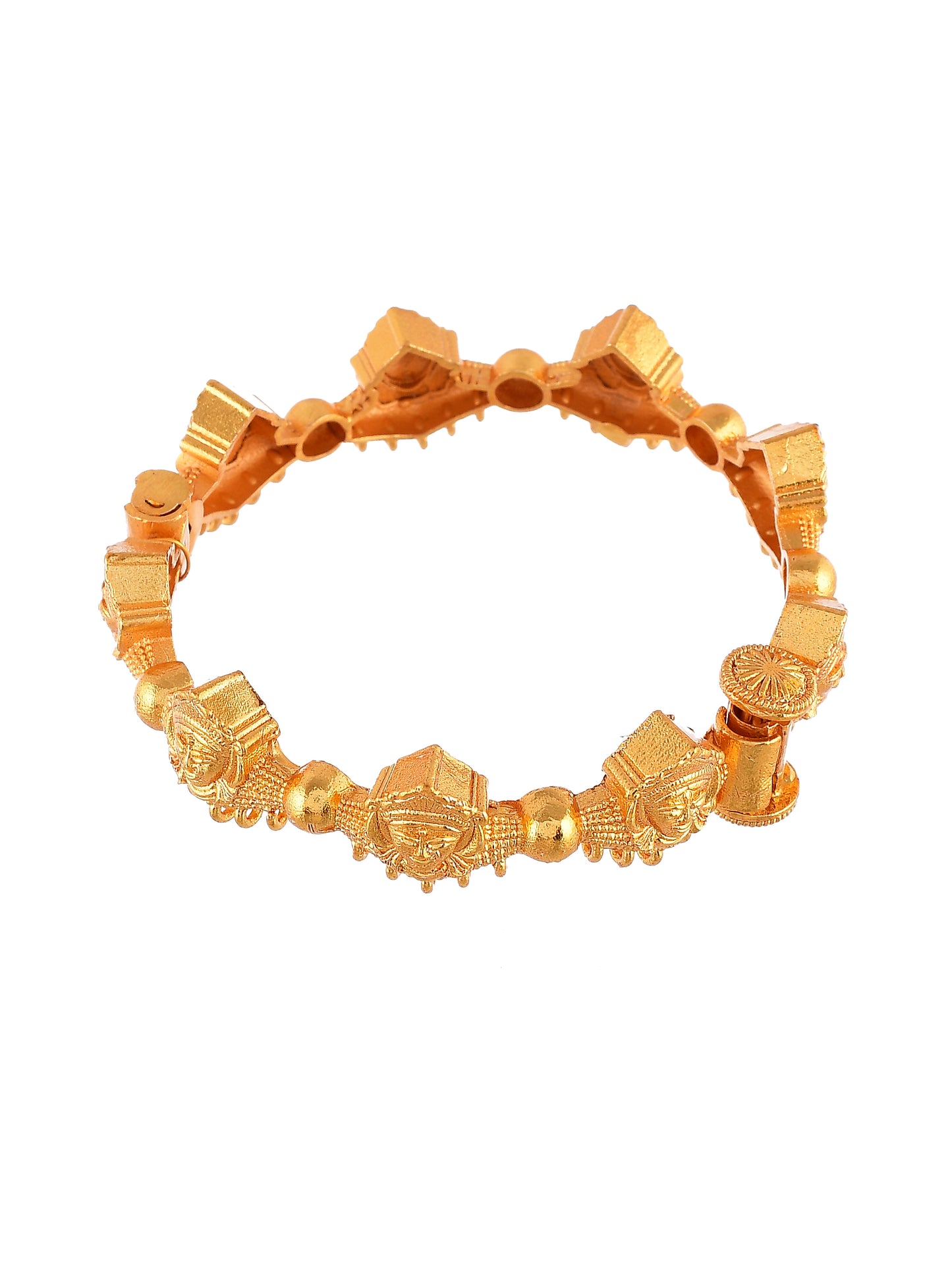 Devi Shakti Temple Gold plated Bracelet