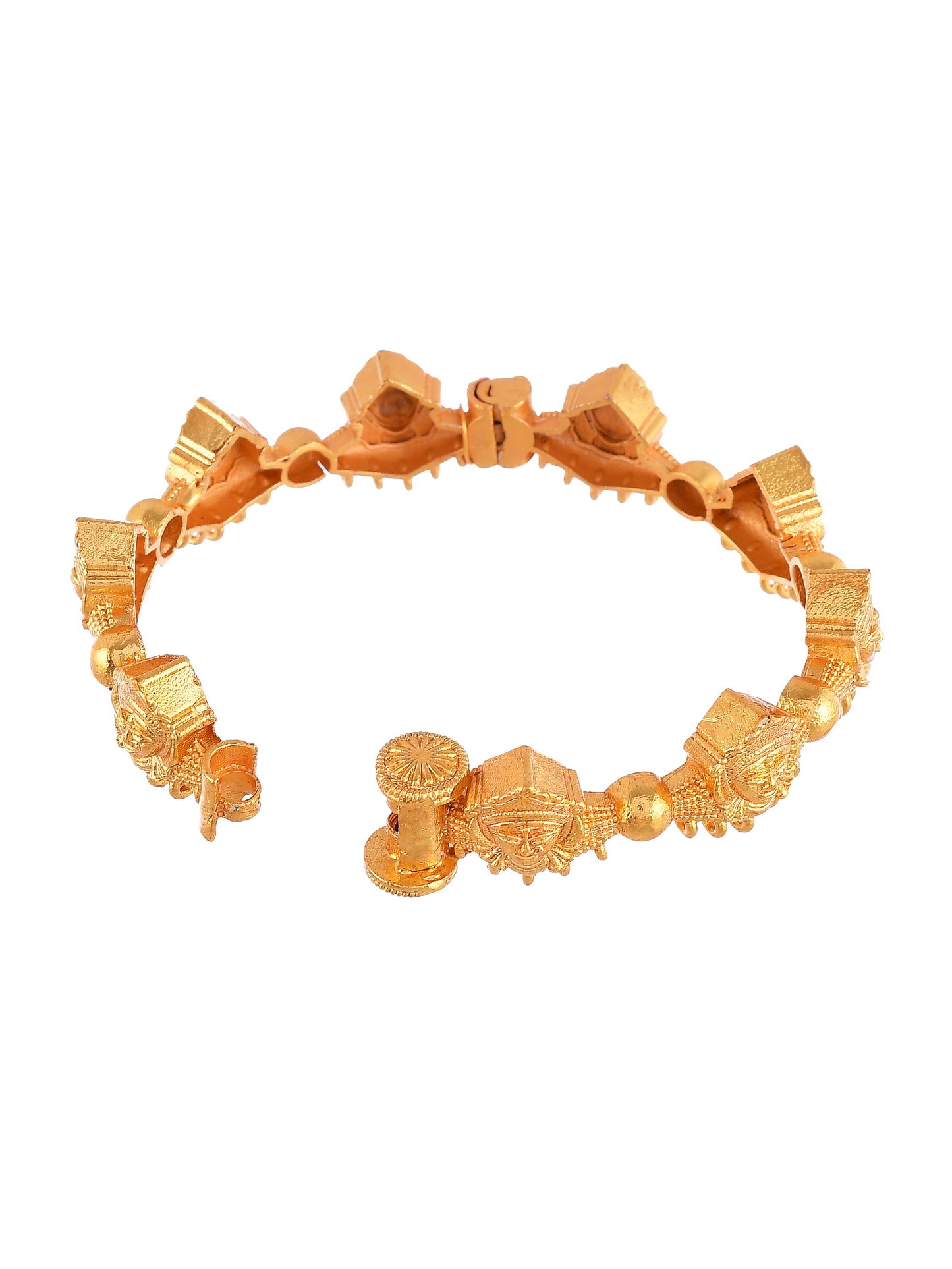 Devi Shakti Temple Gold plated Bracelet