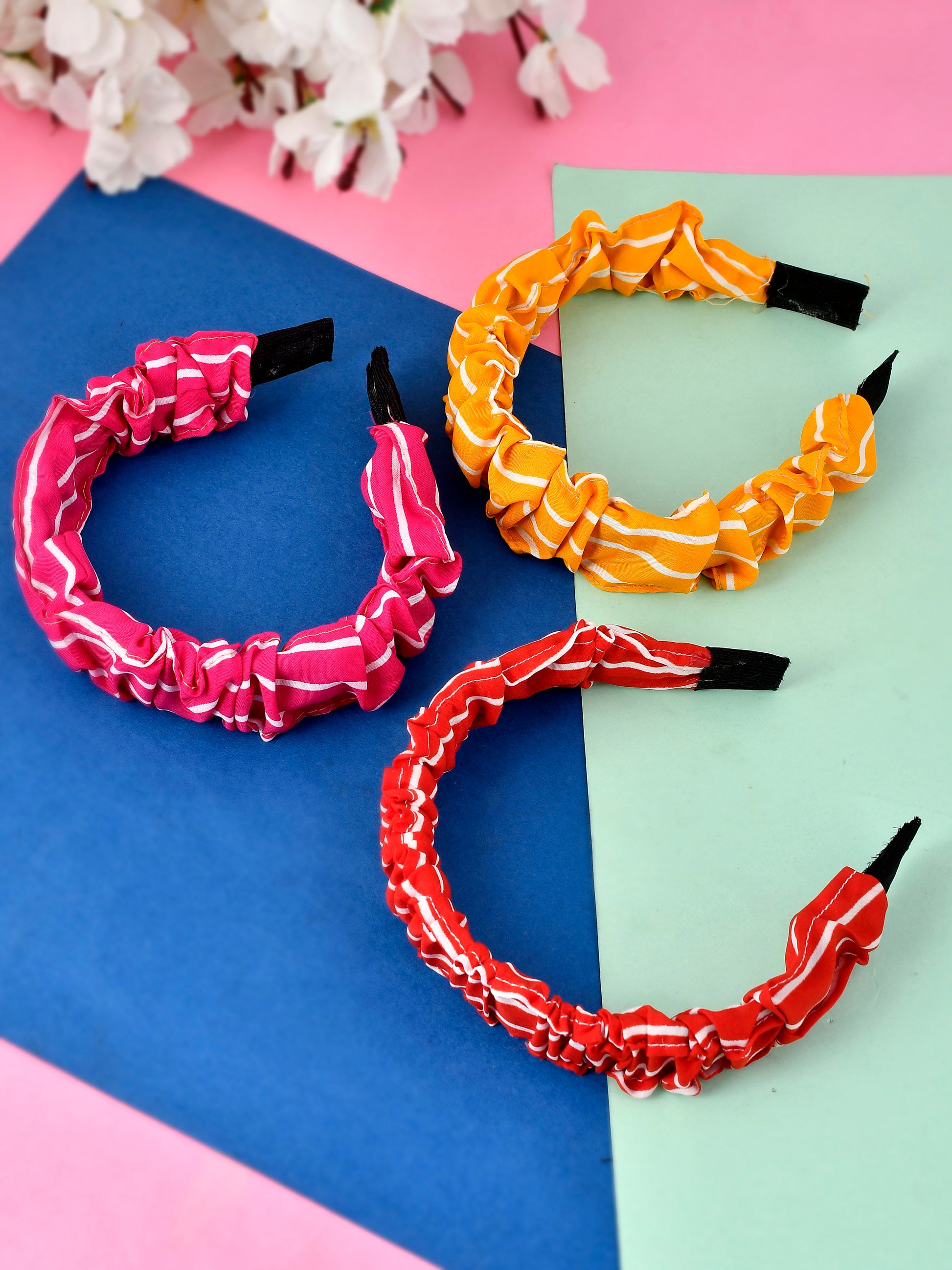 Set of 3 Printed Hairband - Hair Accessories for Women Online