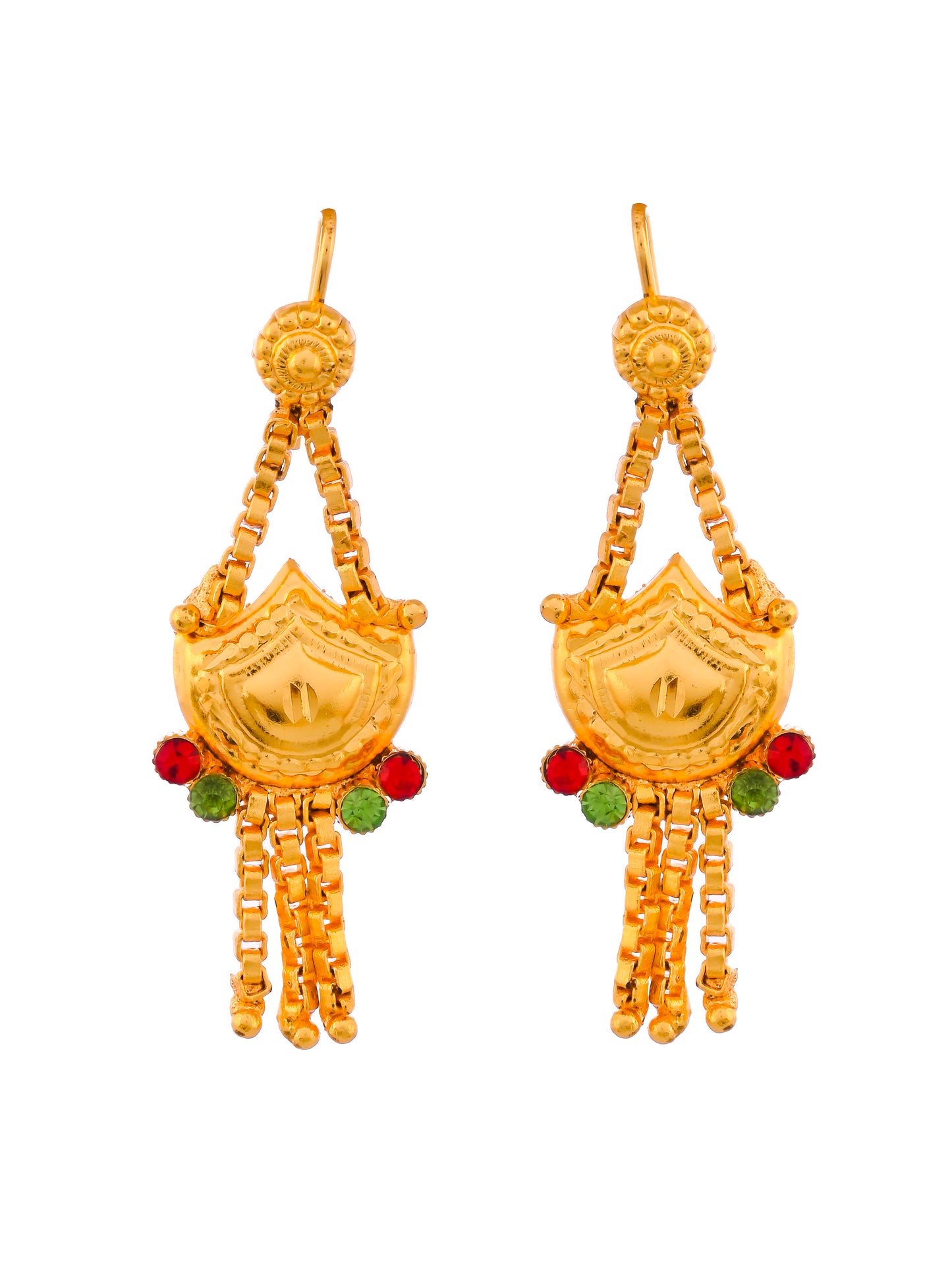 Gold Plated & Gold Tone Temple Jewellery Set
