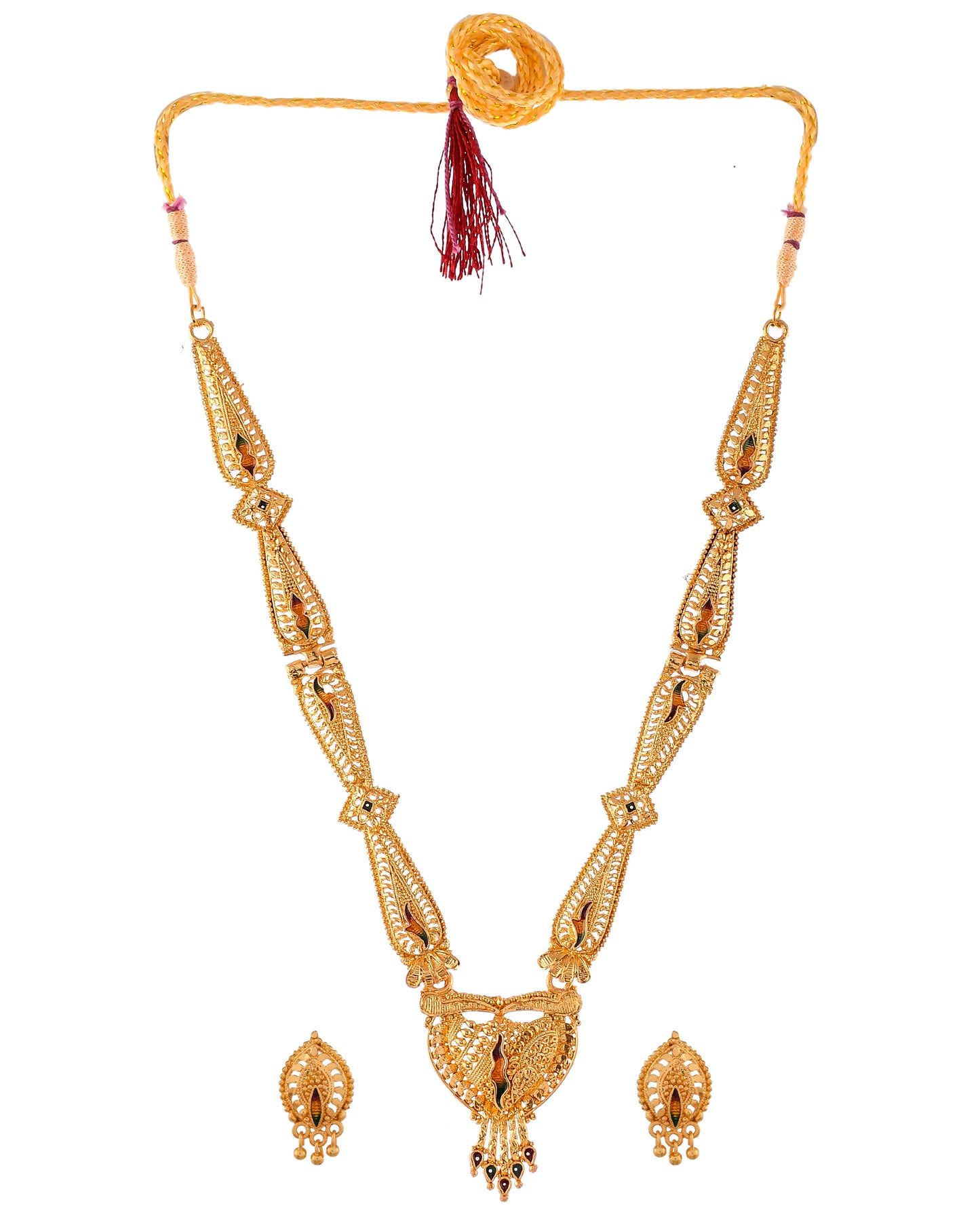 Purvika Long Traditional Jewellery Set