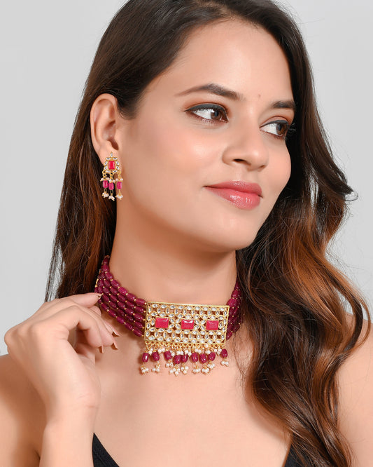 Sharmila Choker Necklace Set for Women Online