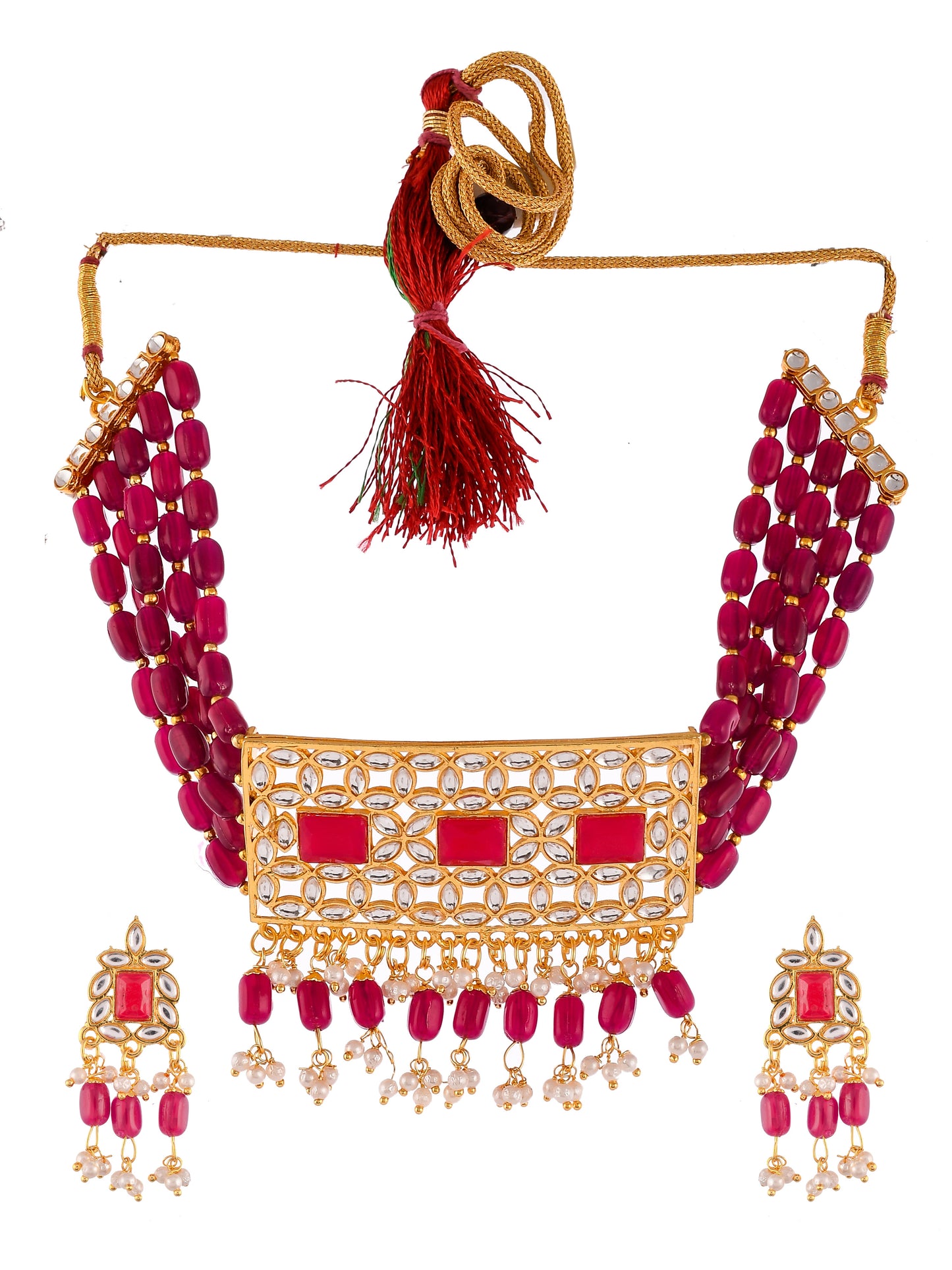 Sharmila Choker Necklace Set