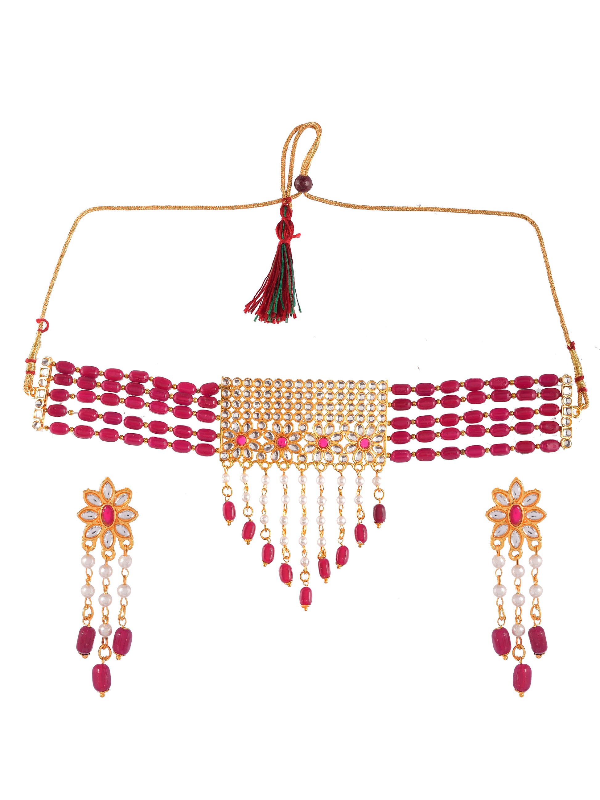 Ahilya Kundan Jewellery Set