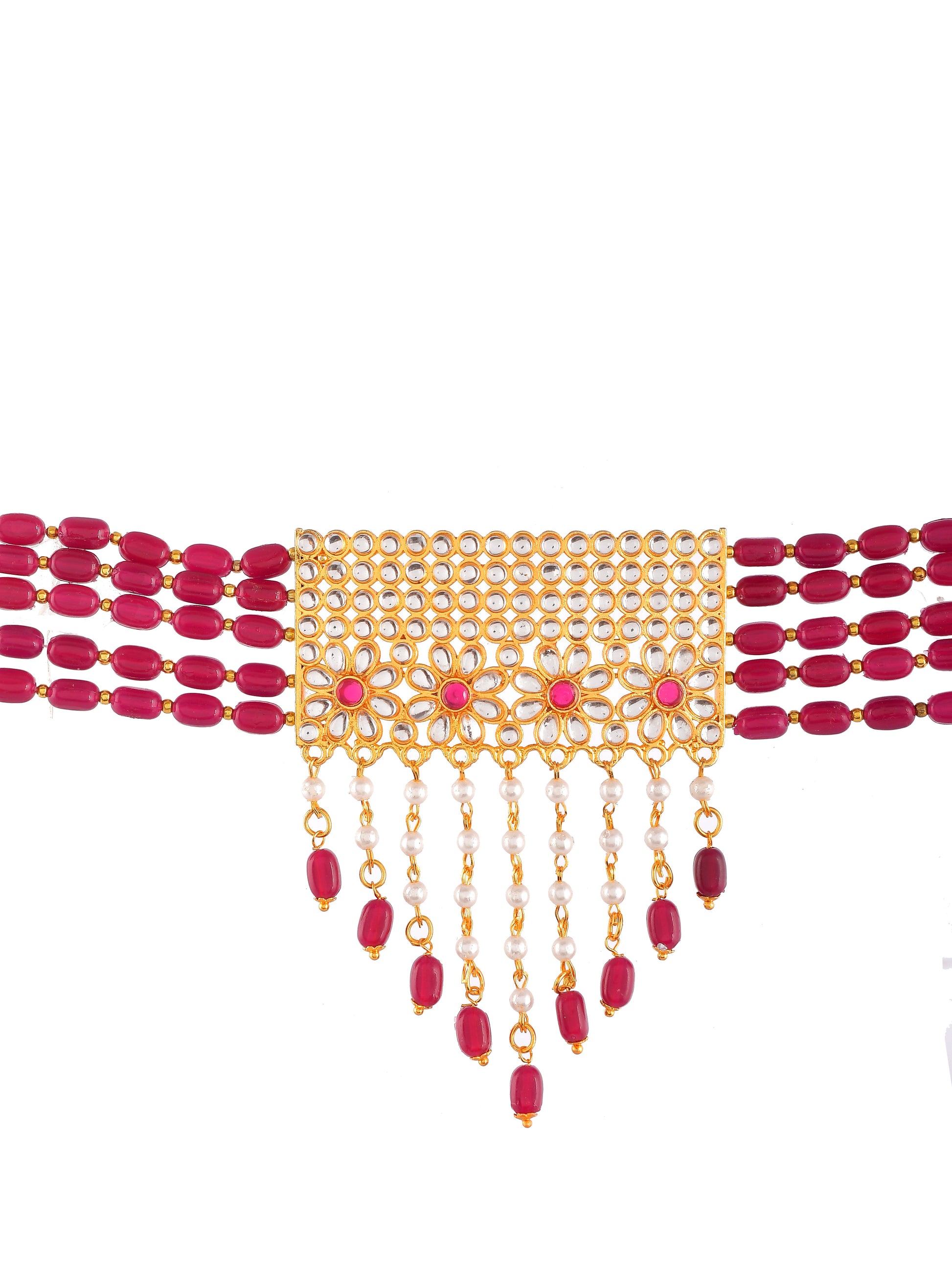 Ahilya Kundan Jewellery Set