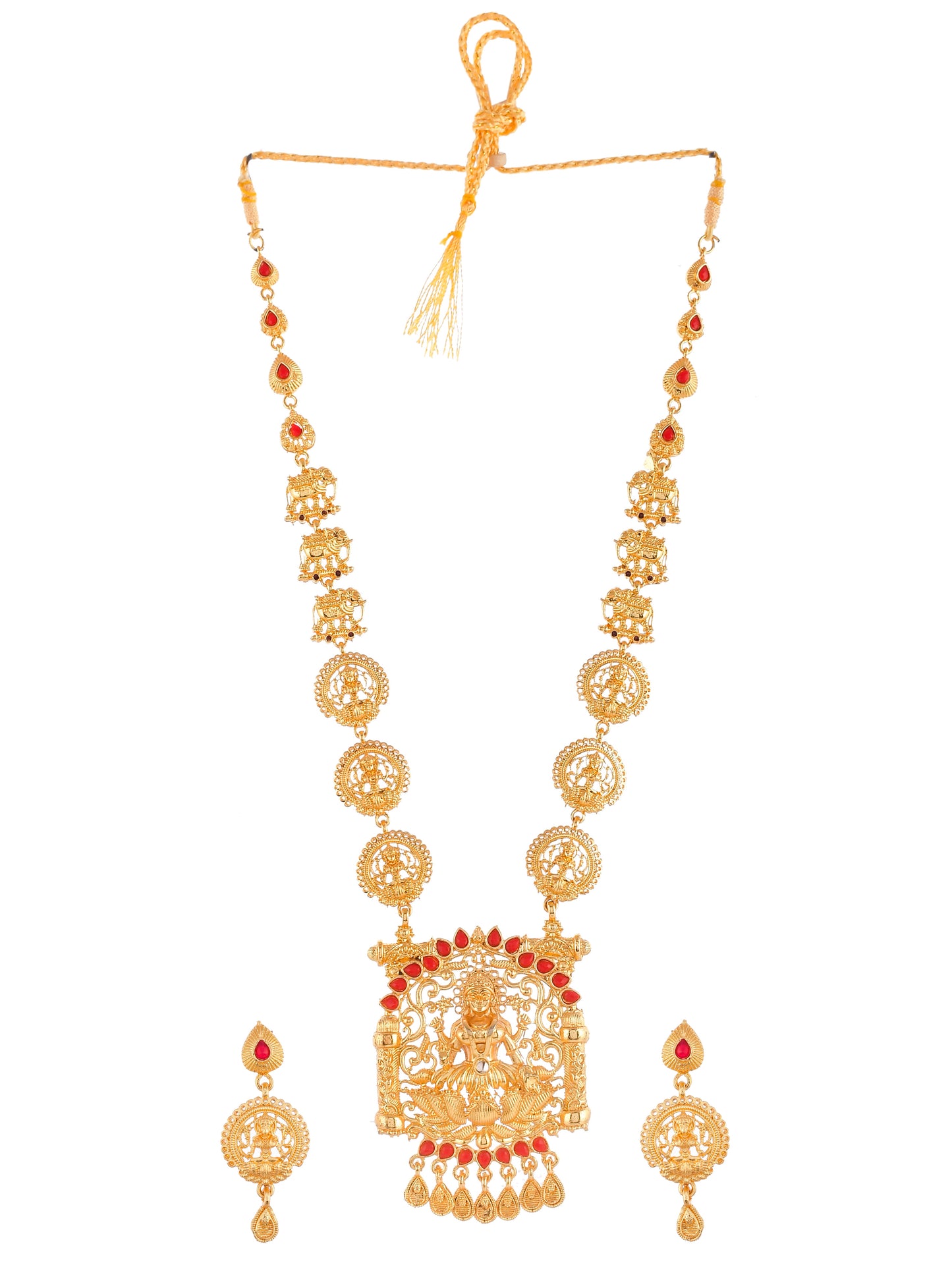 Gold plated Hansini Jewellery set