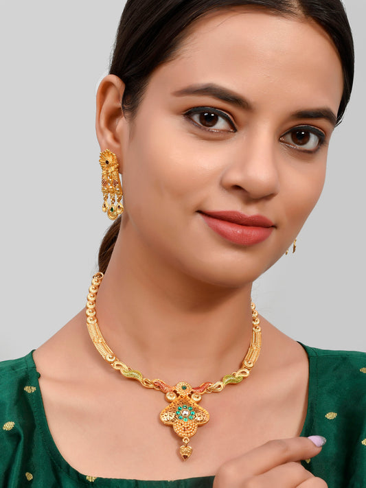 Gold Plated Jadau Jewellery Sets for Women Online