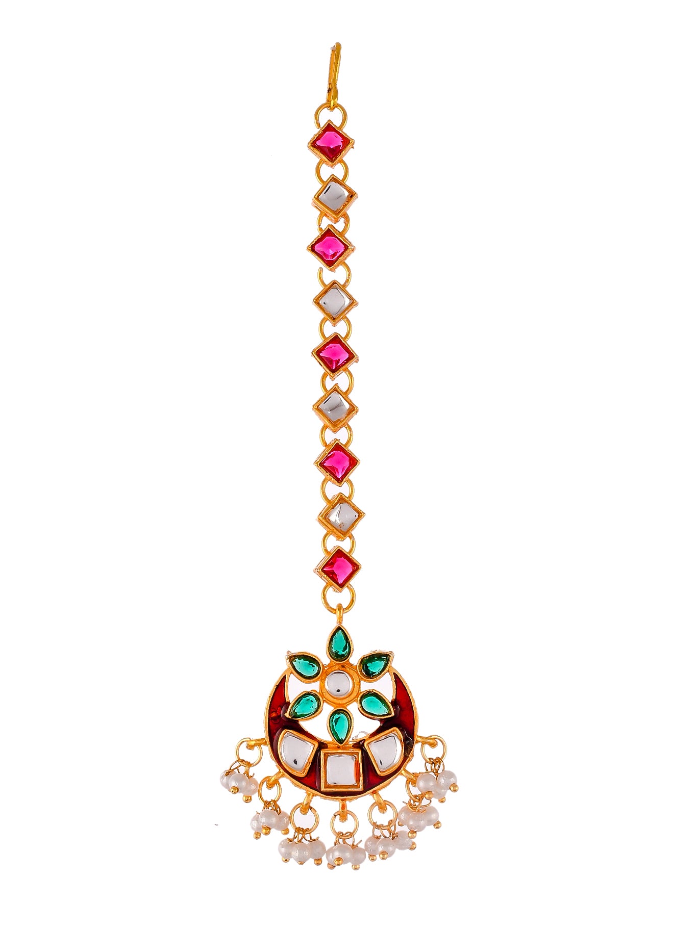 Traditional Rajputi Kundan Choker Bridal Jewellery set