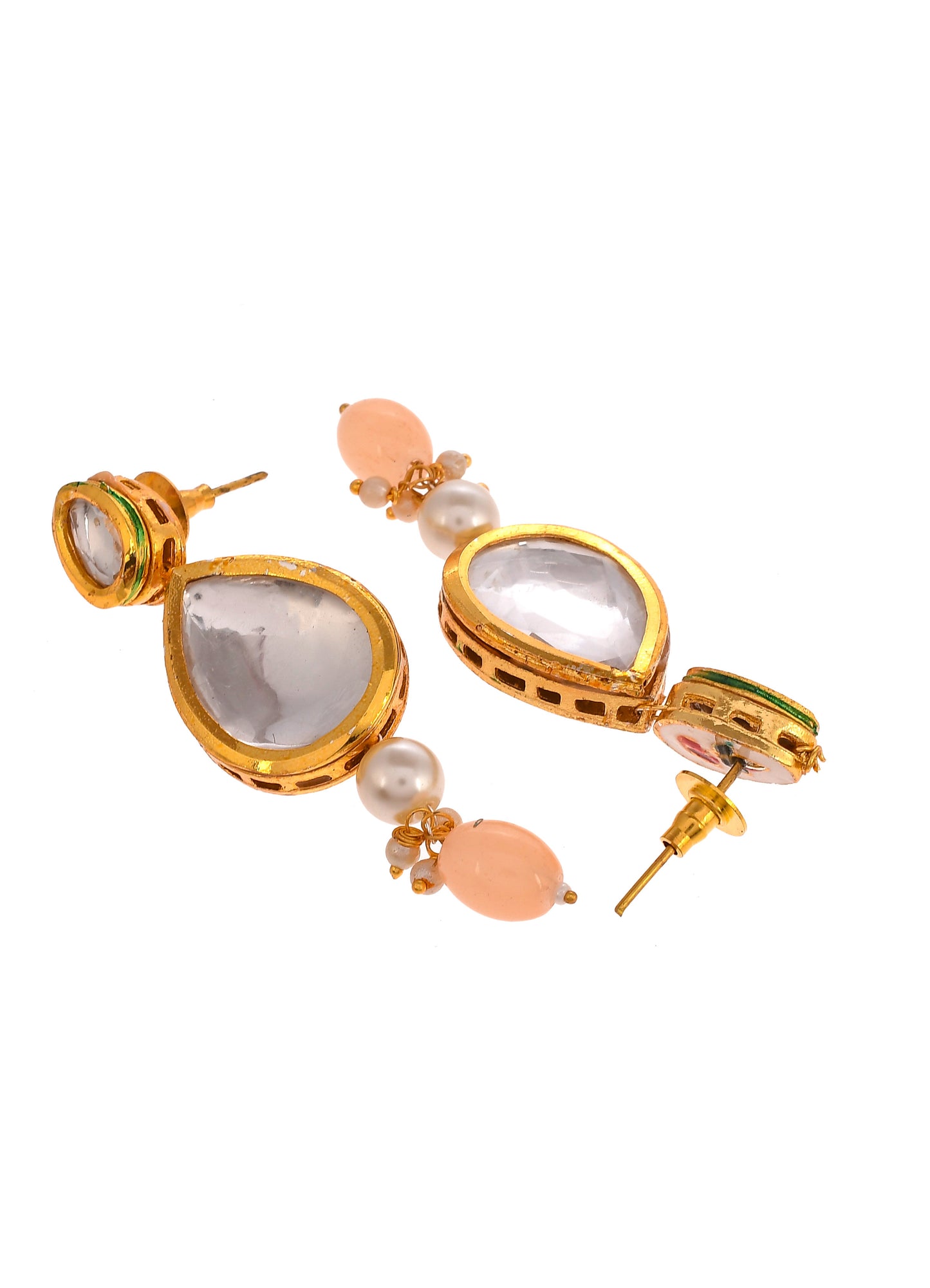 Gold Plated Heavy Kundan Choker Jewellery Set