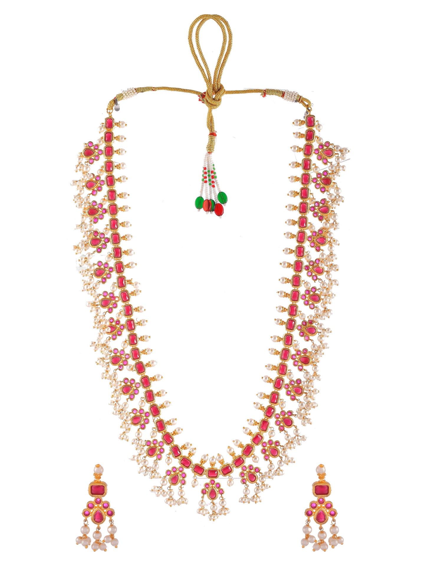 South Indian Kassumala Temple Jewellery Set