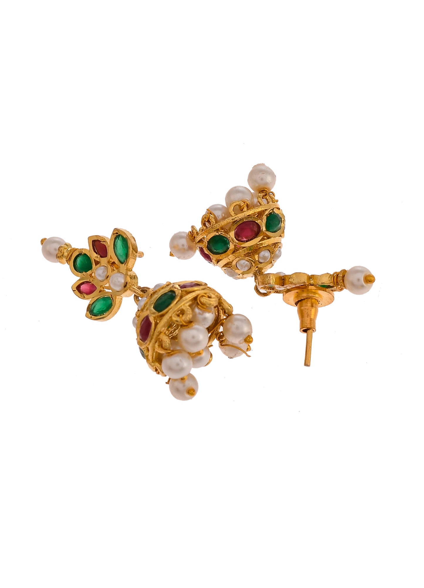 Gold Plated Ad Brooch Choker Jewellery Set