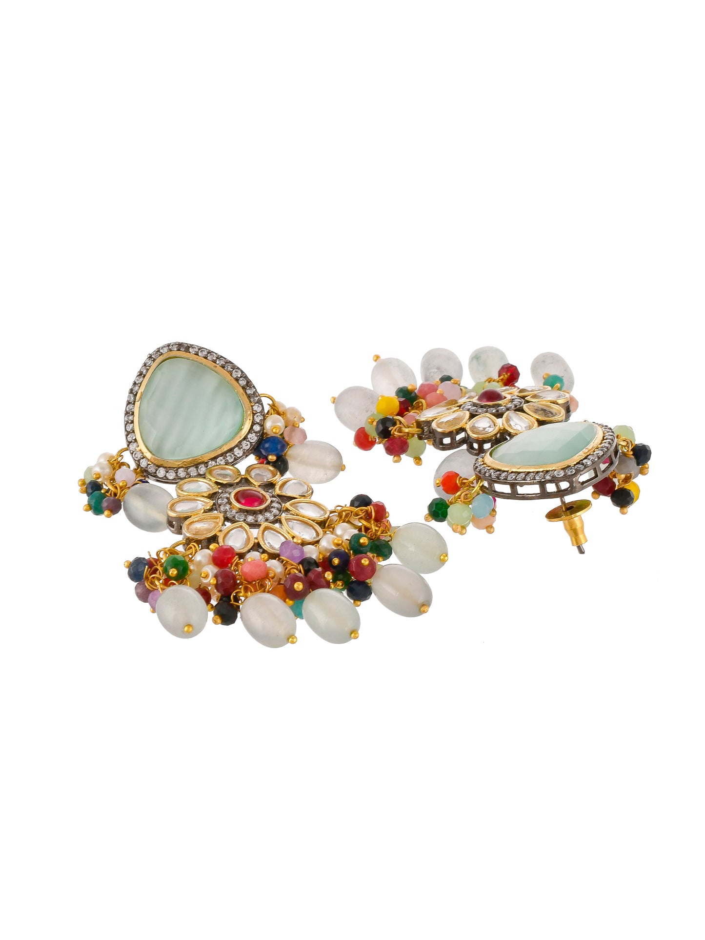 Jadau Multicolor Jewellery Set
