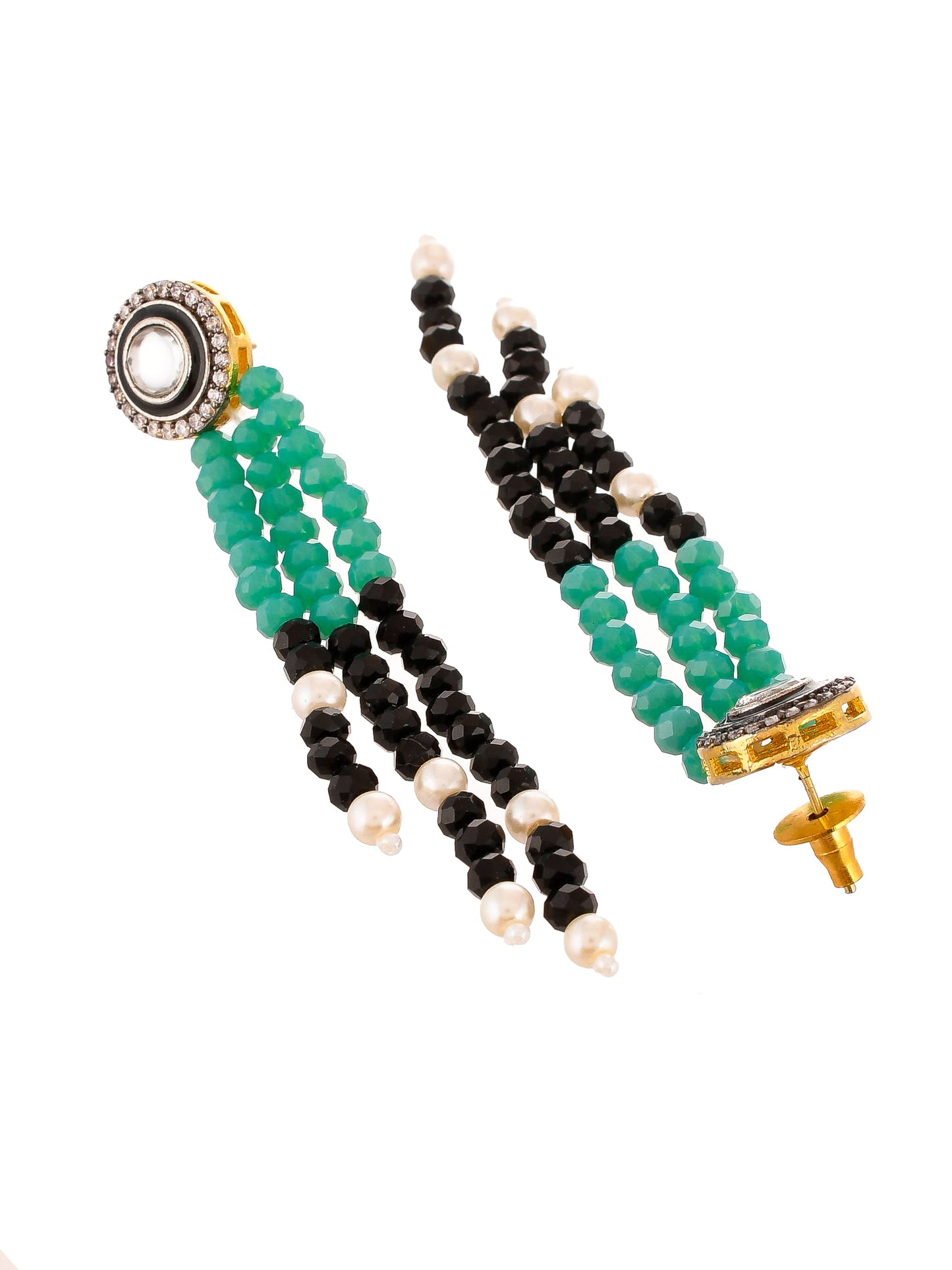 Multicolor Tasselled Jewellery Set