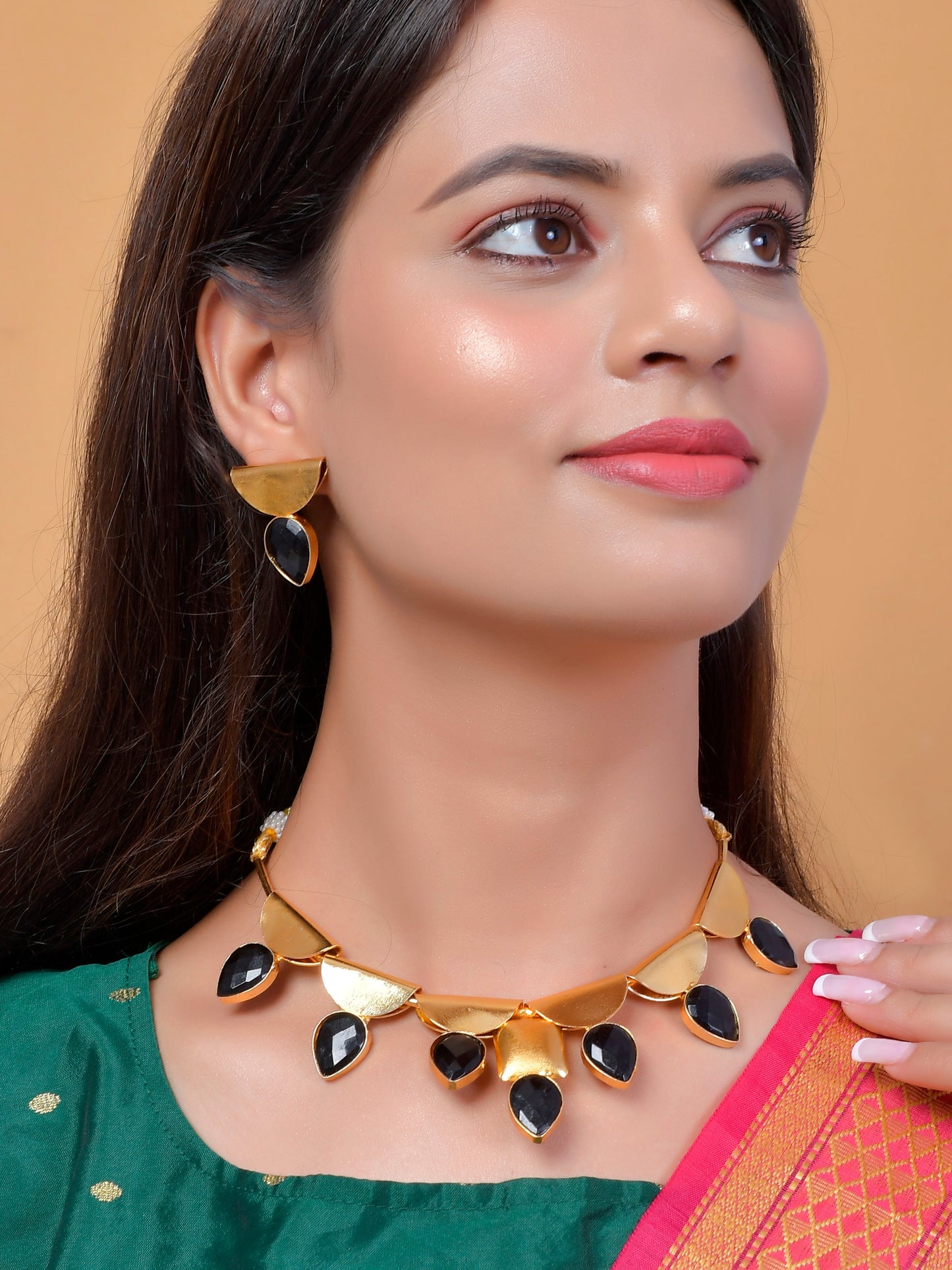 Virgo Gold Plated Jewellery Set