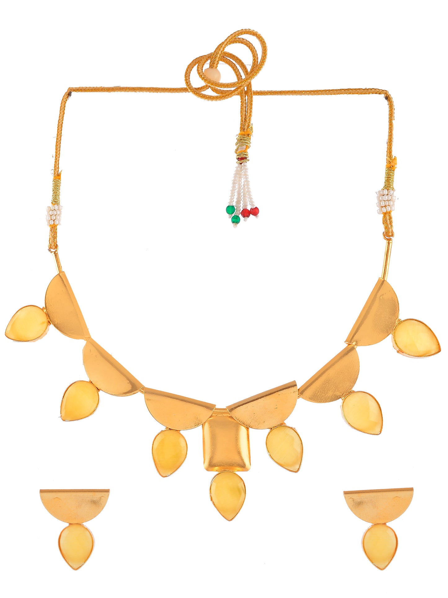 Amathaunta Gold plated Jewellery Set