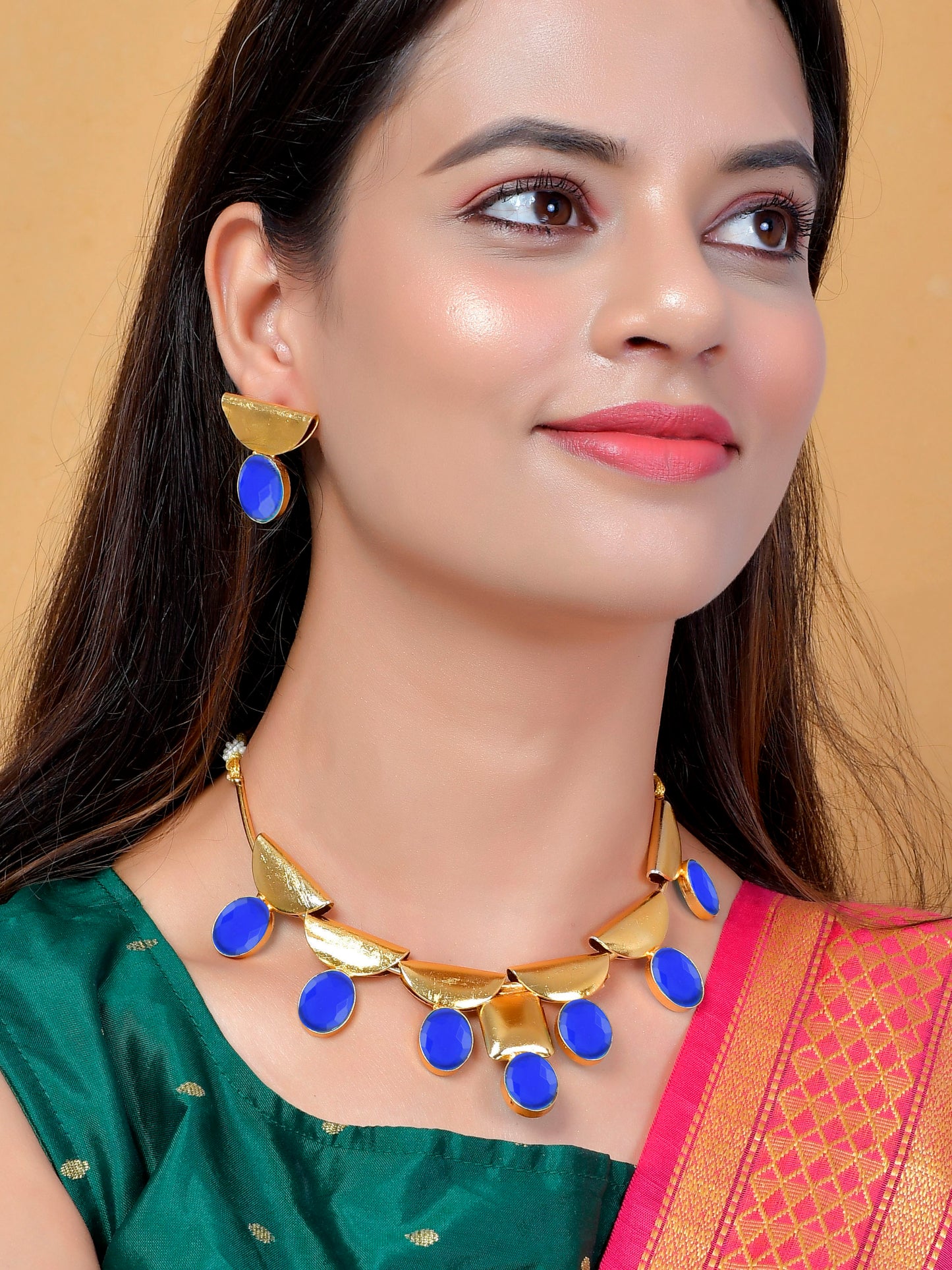 Anatu Gold Plated Jewellery Set