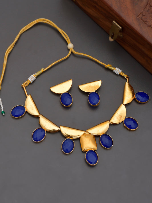 Anatu Gold Plated Jewellery Set