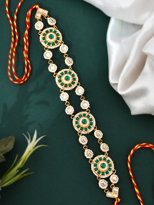 Traditional ethnic marwari mehri hair jewellery