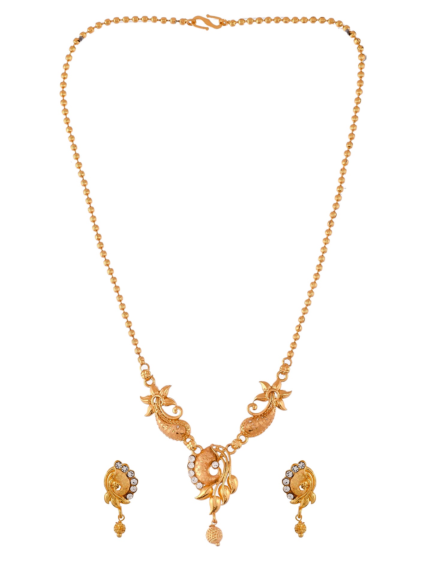 Gold Plated Elephanta Jewellery Set