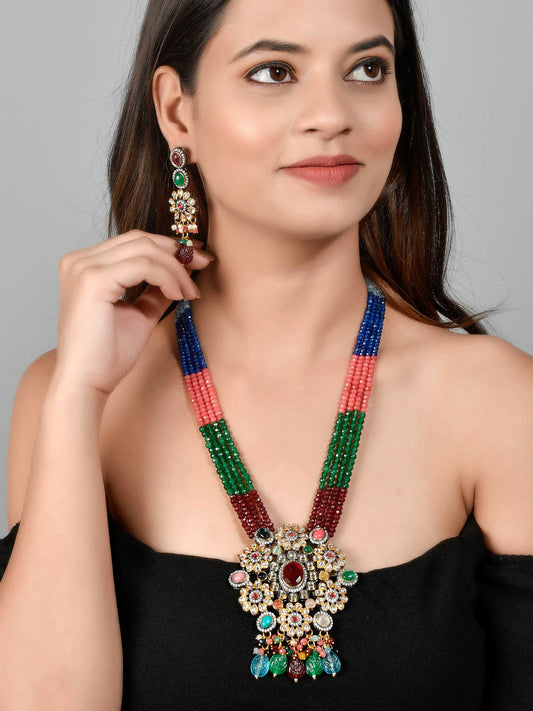 Kundan Multicolor Layered Jewellery Sets for Women Online