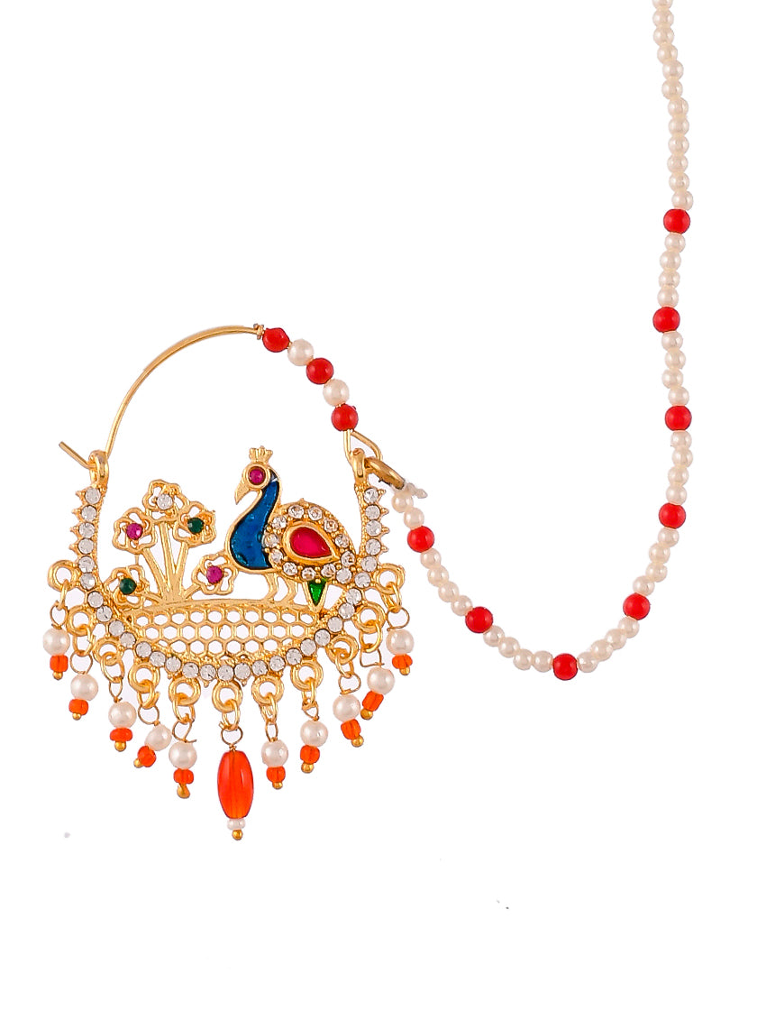 Nath Gold-plated Plated Brass Nathiya Price in India - Buy Nath Gold-plated  Plated Brass Nathiya Online at Best Prices in India | Flipkart.com