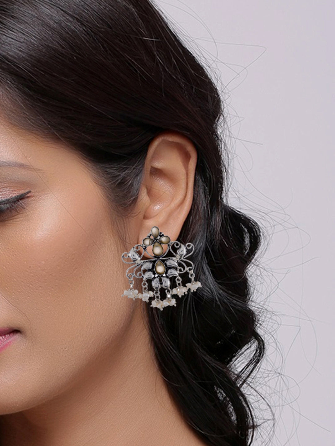 Sterling Silver Contemporary Earrings for Women Online