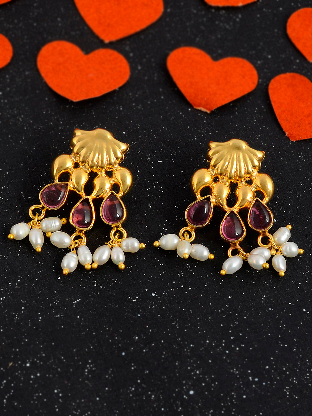 Gold Plated Sterling Silver Earrings for Women Online