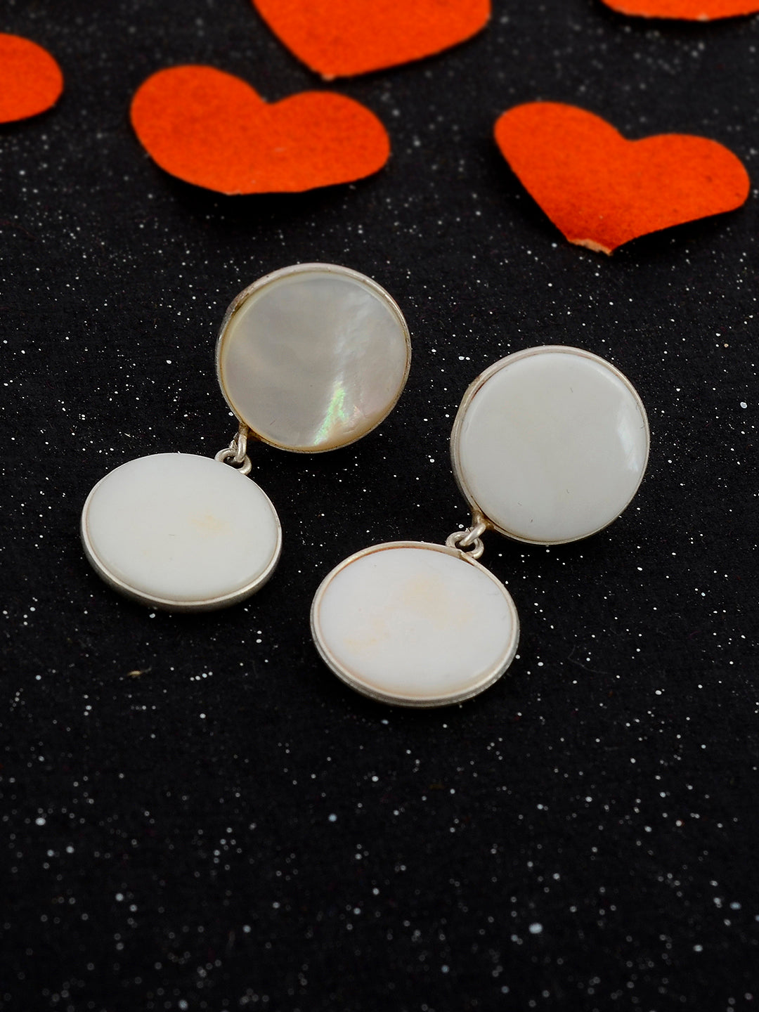 Sterling Silver Mother of Pearl Earrings for Women Online