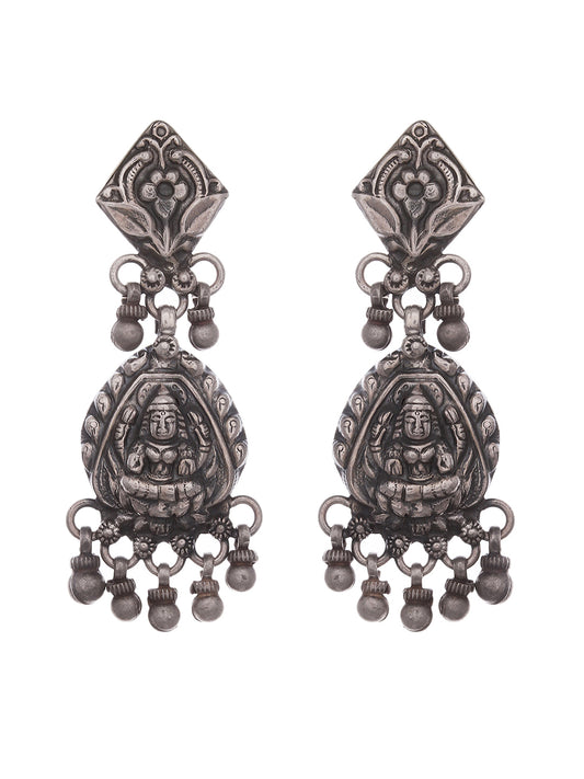 Silver Plated Classic Drop Earrings for Women Online